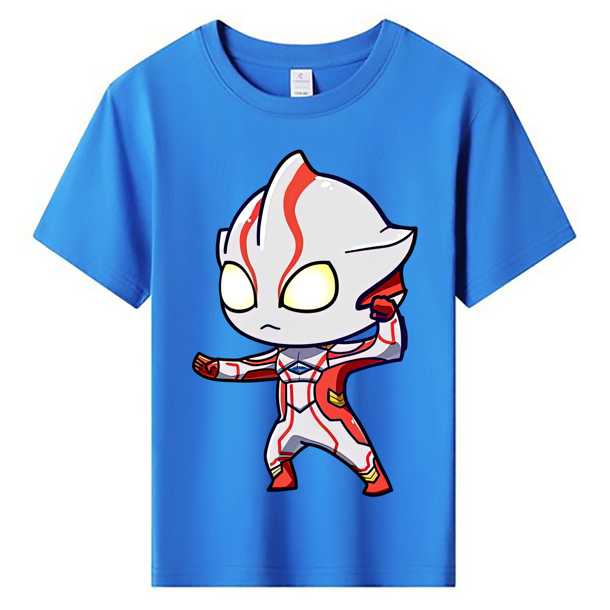 （画像用） ウルトラマン Ultraman 綿100％キッズTシャツ（フロントプリント）
